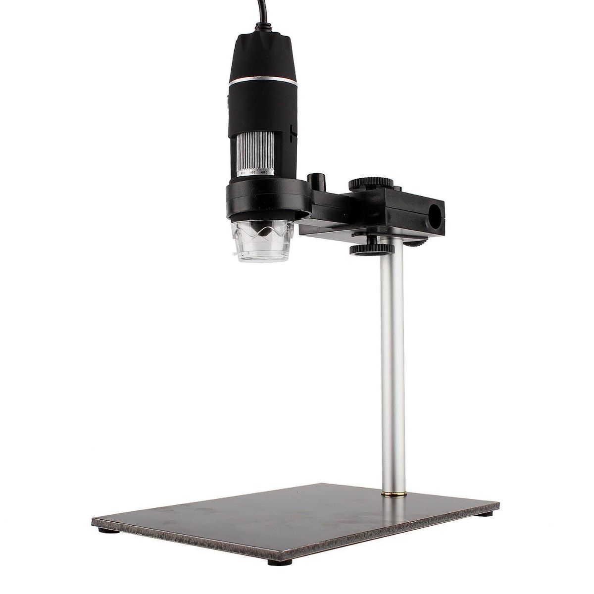 S1+ USB 8 LED 1X-500X Digital Microscope Endoscope Magnifier Video Camera With Lifting Holder Real - 2M Pexel 2 Megapixel