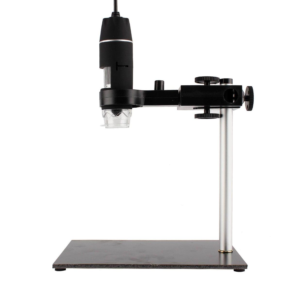 S1+ USB 8 LED 1X-500X Digital Microscope Endoscope Magnifier Video Camera With Lifting Holder Real - 2M Pexel 2 Megapixel
