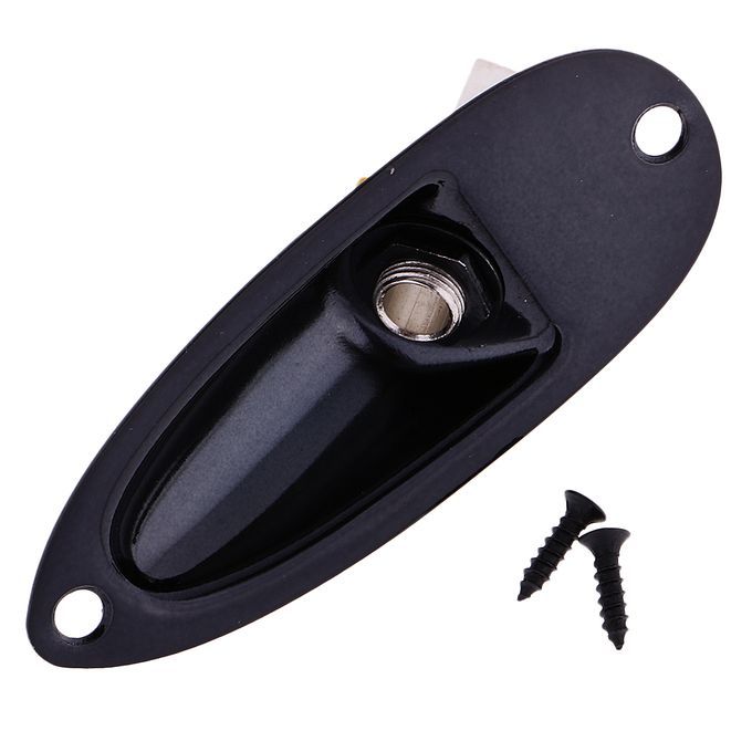 635mm Output Jack Socket Plate  Pickguard Cavity Cover For ST SQ