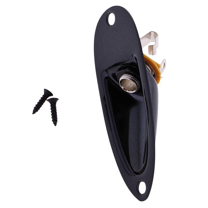 635mm Output Jack Socket Plate  Pickguard Cavity Cover For ST SQ