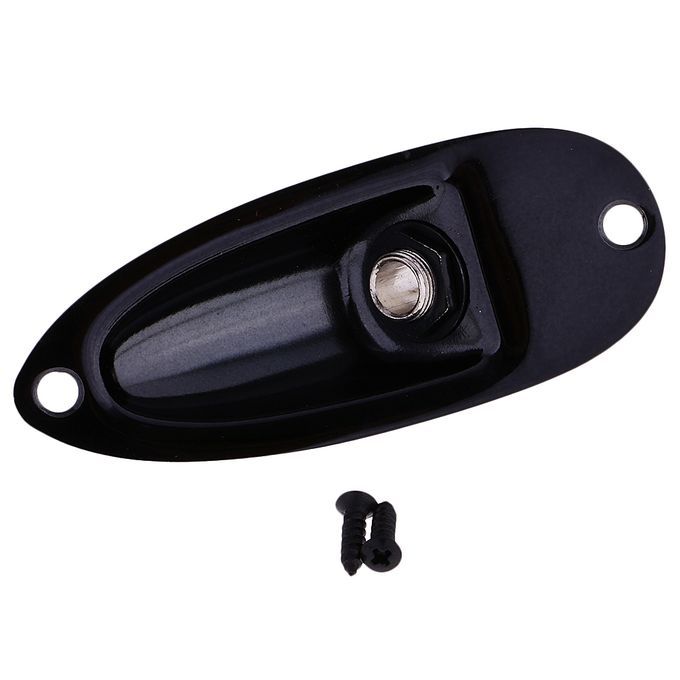 635mm Output Jack Socket Plate  Pickguard Cavity Cover For ST SQ