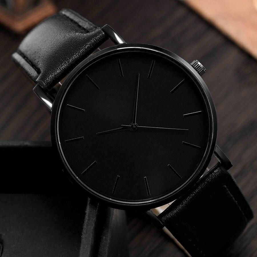 1pc Men Business Fashion Casual Round Pointer Quartz Watches 3pc Bracelet