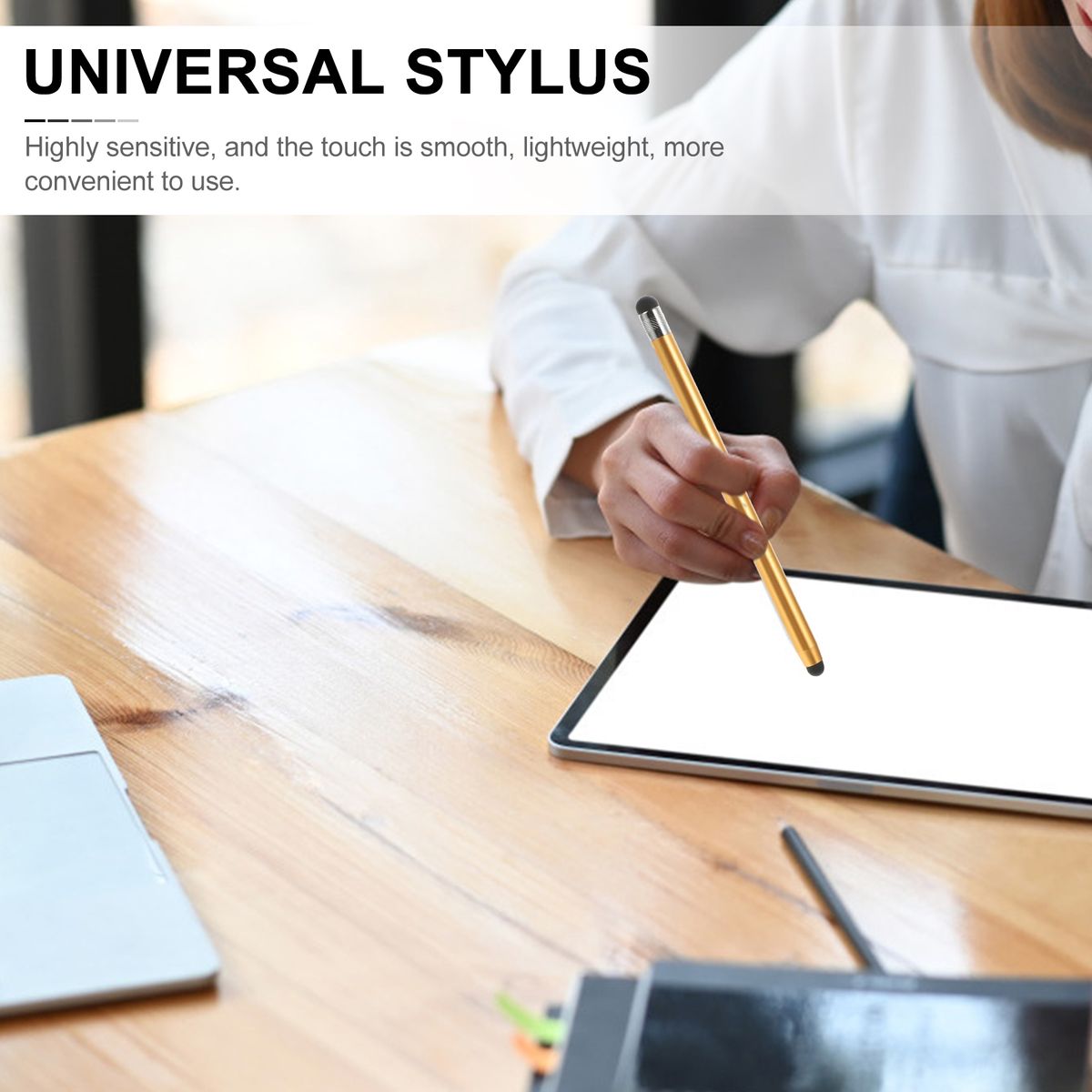(Golden)Digital Stylish Pen Touchscreen Tablet Laptop Stylus Cell Universal Touch Screen Devices MAA