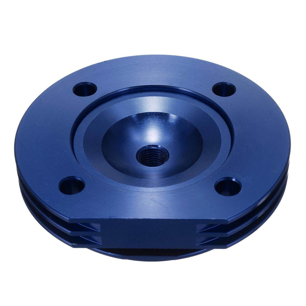 2 Stroke Engine Motorized Bike Cylinder Head + Gasket For 49cc 60cc 66cc 80cc #Blue Blue (blue)