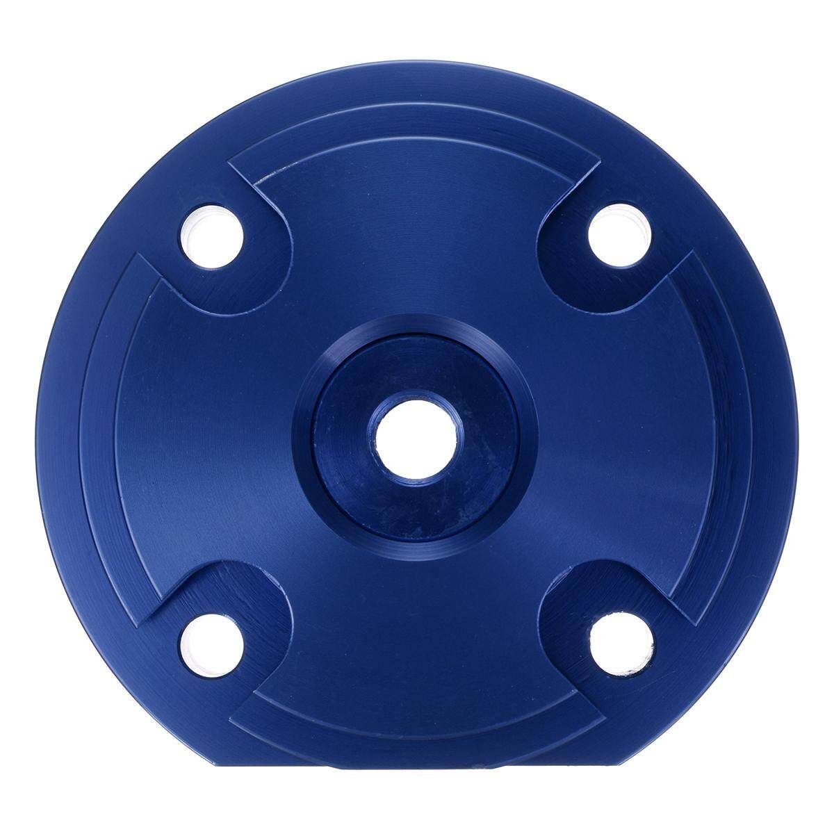 2 Stroke Engine Motorized Bike Cylinder Head + Gasket For 49cc 60cc 66cc 80cc #Blue Blue (blue)