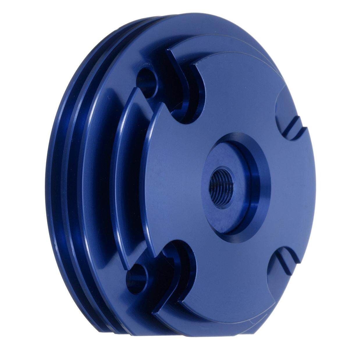 2 Stroke Engine Motorized Bike Cylinder Head + Gasket For 49cc 60cc 66cc 80cc #Blue Blue (blue)
