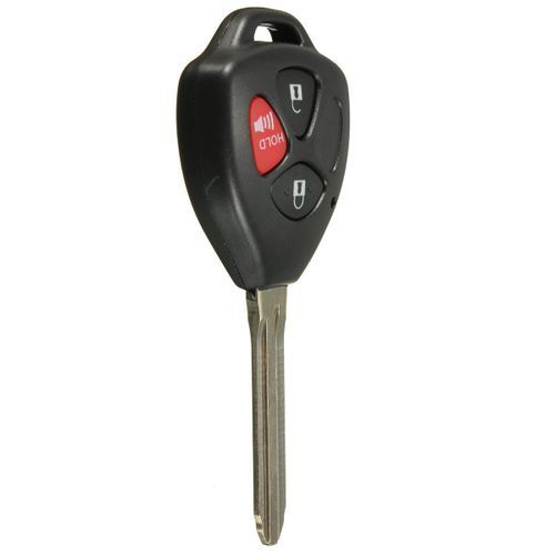 Black Buttons Remote Uncut Blank Key Fob Case Shell For Toyota Scion