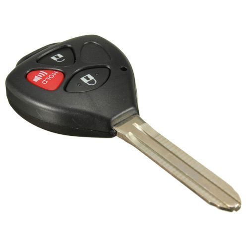 Black Buttons Remote Uncut Blank Key Fob Case Shell For Toyota Scion
