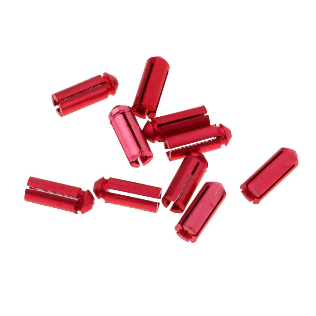 10pcs Aluminium Flight Protectors Savers Dart Accessory Universal Red