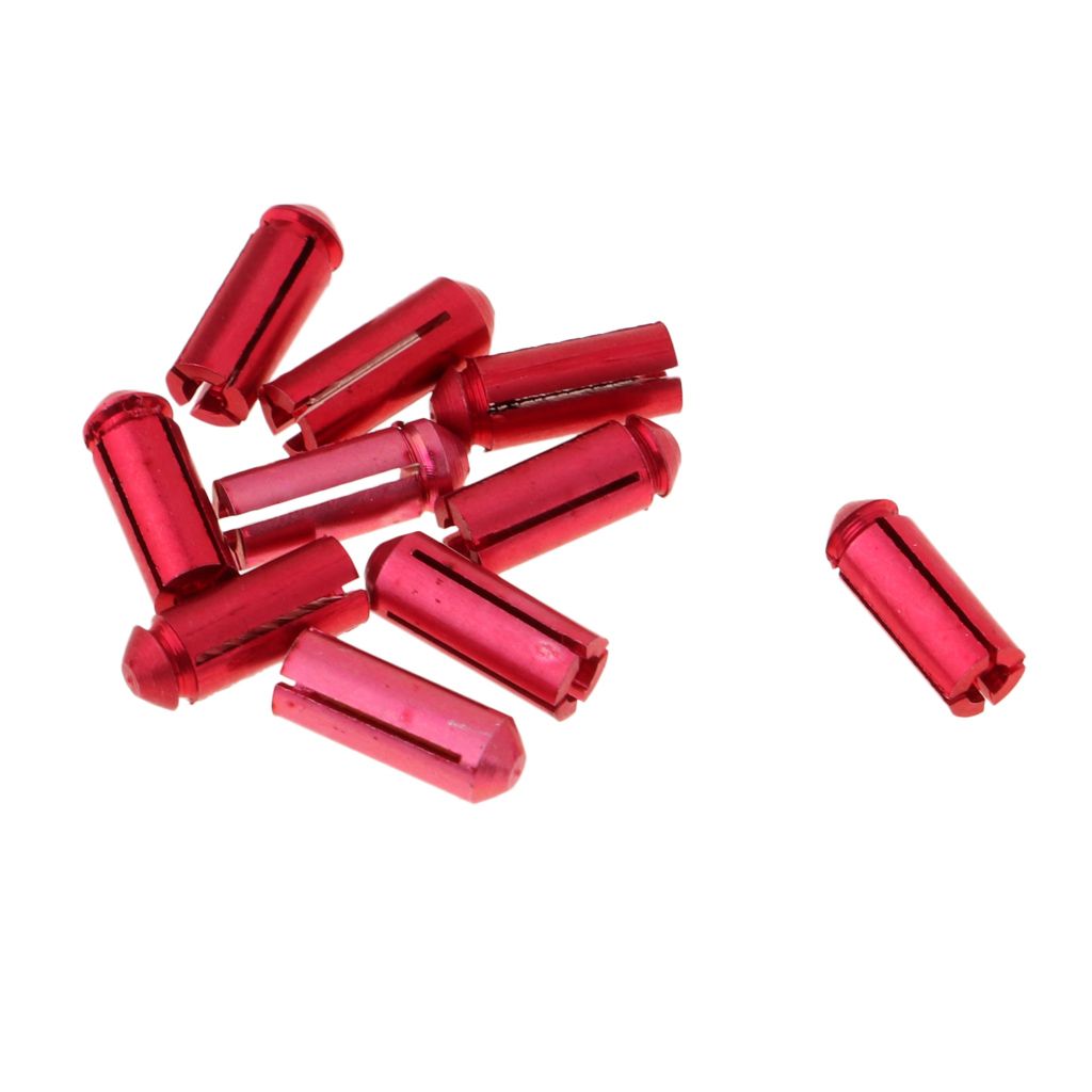 10pcs Aluminium Flight Protectors Savers Dart Accessory Universal Red