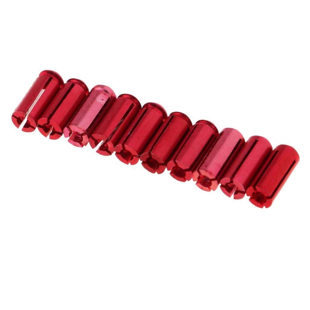 10pcs Aluminium Flight Protectors Savers Dart Accessory Universal Red