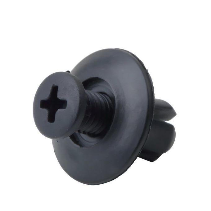 10p S Plasti   Ar Door Lining Trim Panel Retainer  Lip Fastener Bu Kles-black