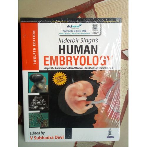 Inderbir Singh's Textbook Of Human Embryology