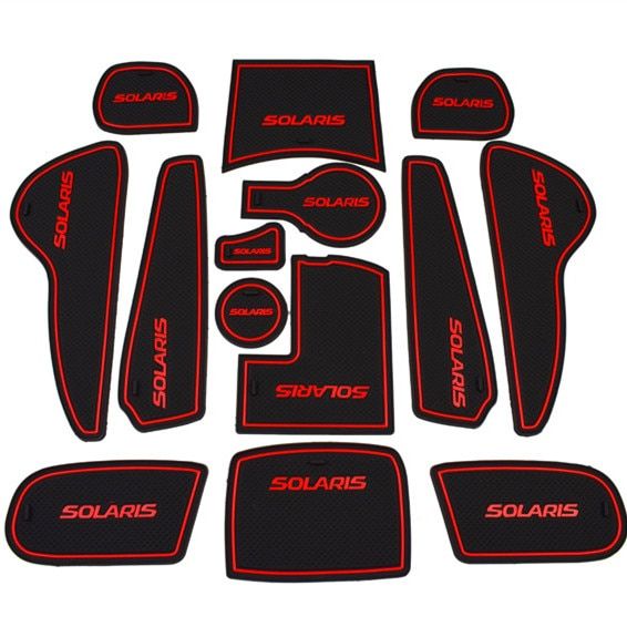 Car Rearper Rearguards Plate For Hyundai Solaris 2010-2015
