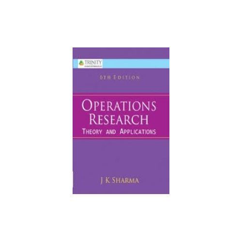 Operations Research-Theory And Application