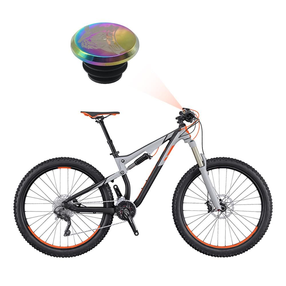 Colorful Bike Handlebar End Plugs Aluminum Alloy Handlebar Caps Bicycle Grip Bar End Caps for Mountain Road Bikes