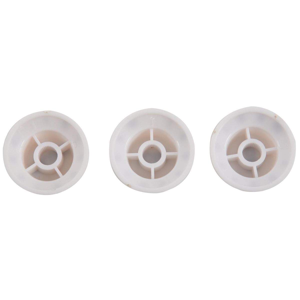 White Black 1 Volume&2 Tone Guitar Control Knobs For Strat Style Guitar