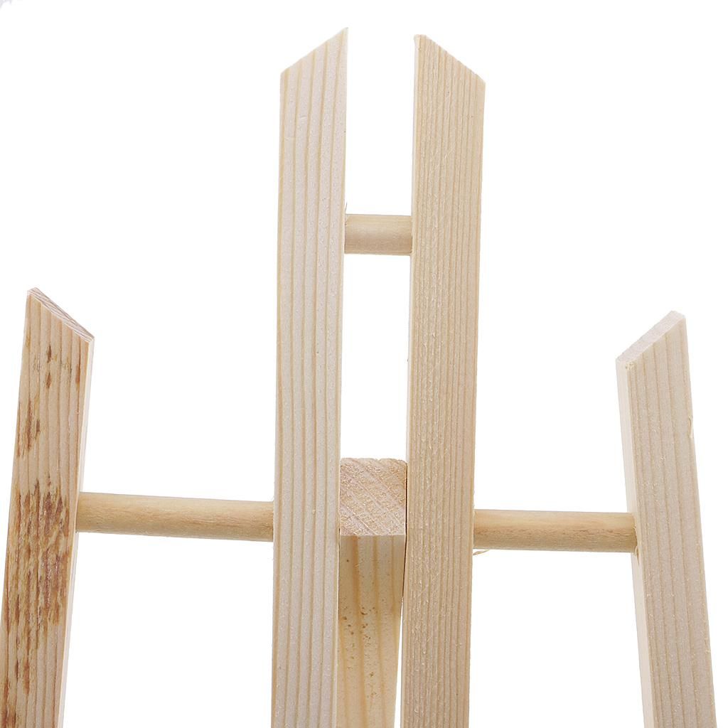 Wooden Artist Tabletop Easel For Kids Painting Drawing Canvas Stand