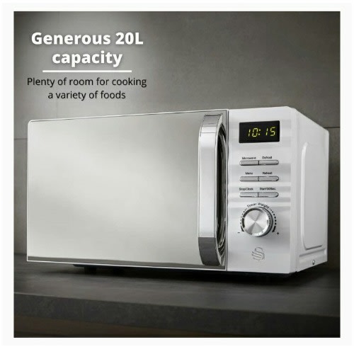 Symphony Digital Microwave Oven - 700W - SM22038WN - 20L