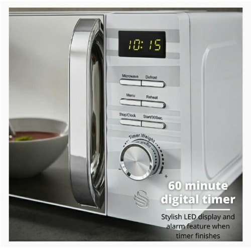 Symphony Digital Microwave Oven - 700W - SM22038WN - 20L