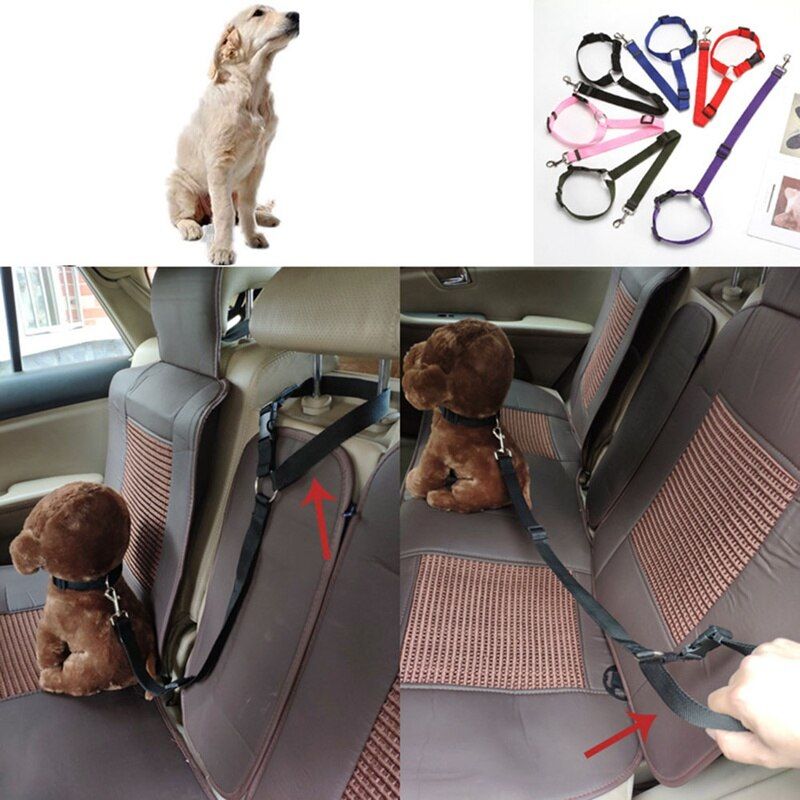 Universal Practical Dog Cat Pet Safety Adjustable Car Seat