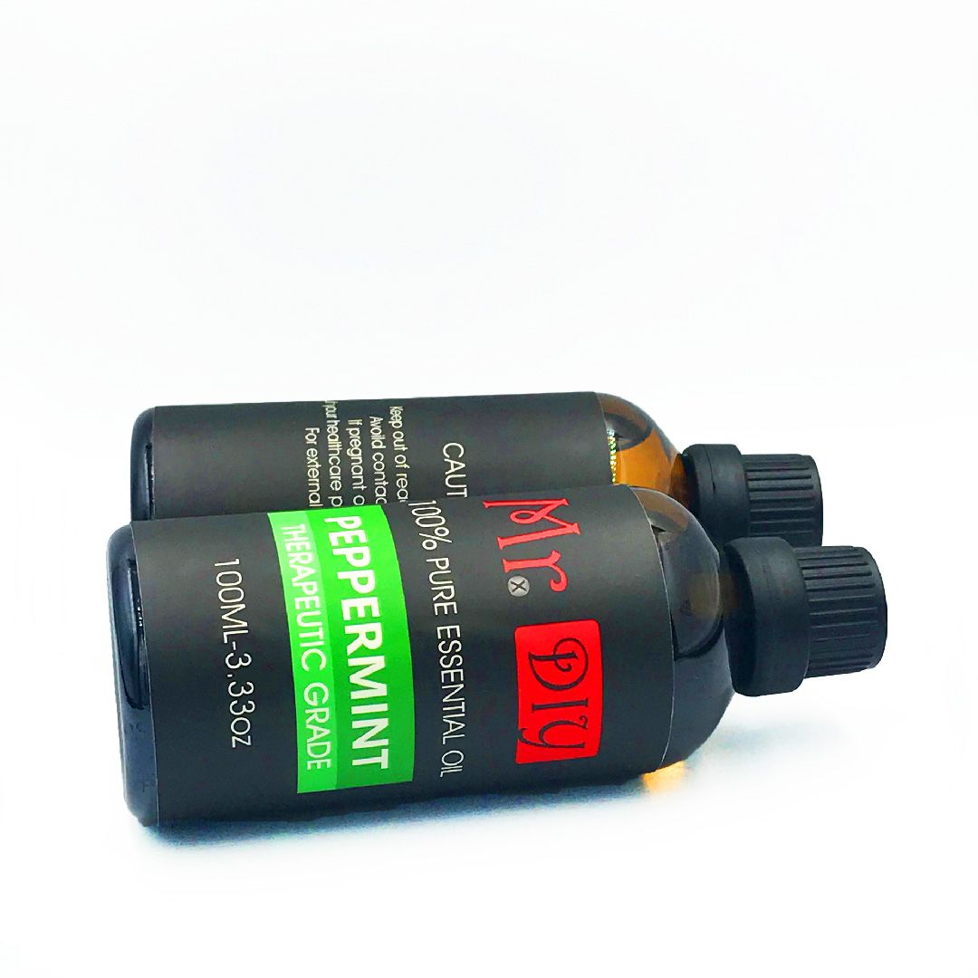 1pc 100ml Peppermint Essential Oil For Diffusers Purifiers