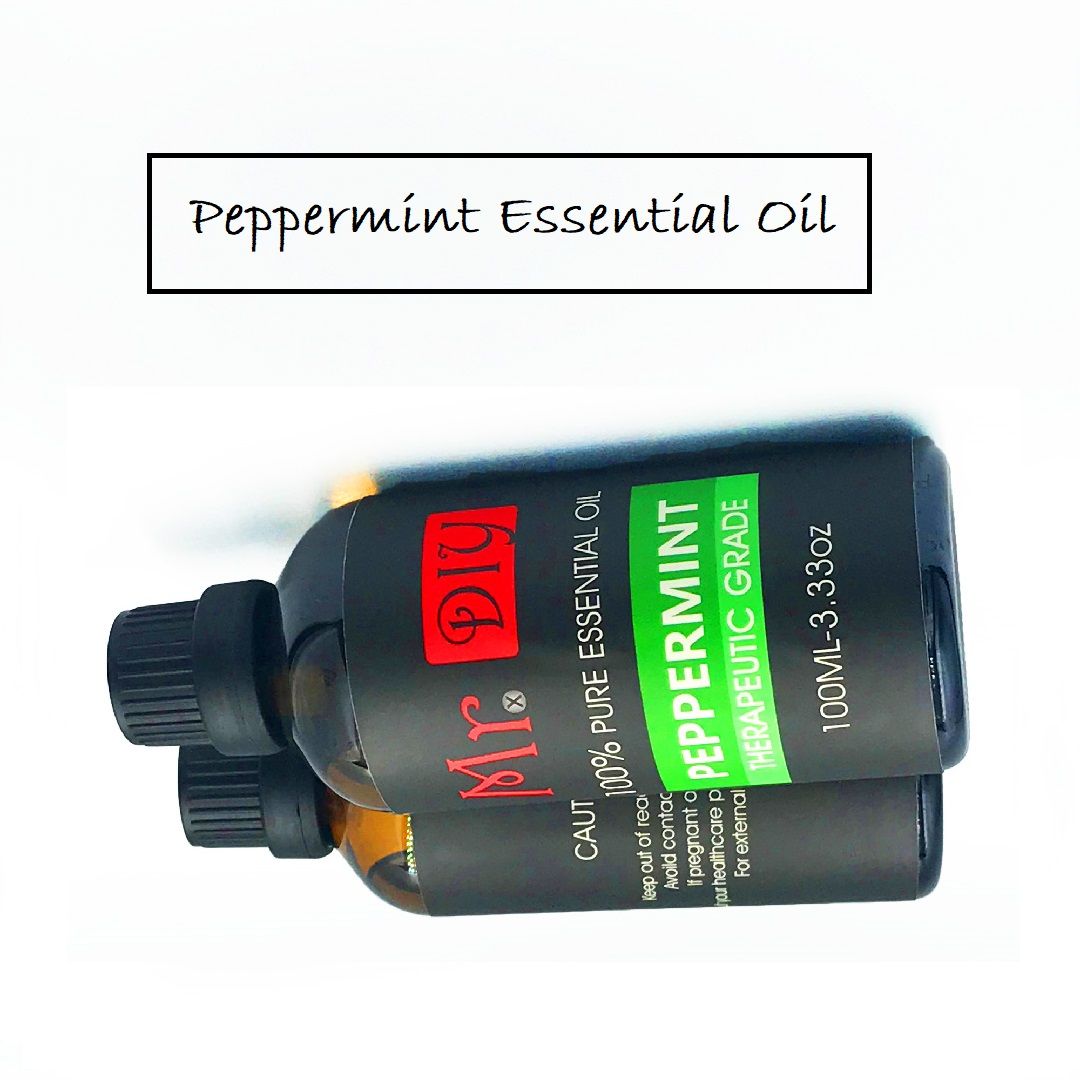 1pc 100ml Peppermint Essential Oil For Diffusers Purifiers