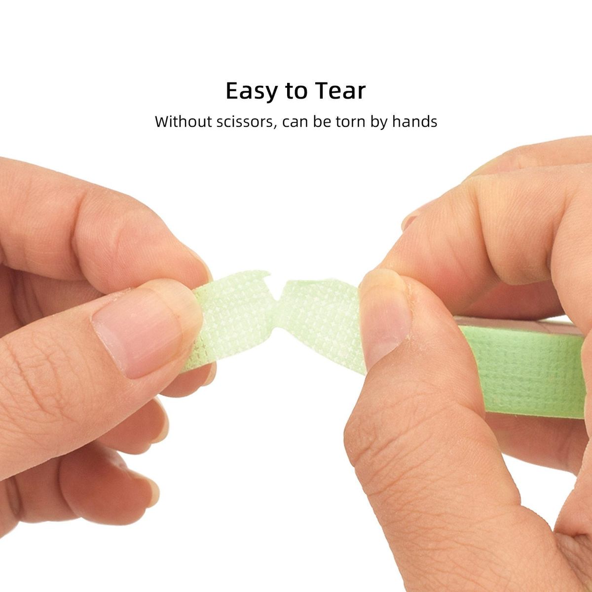 30 Rolls 9M Breathable Adhesive Tape for Eyelash Grafting Easy Tearing 1.2cm Wide Non-Woven Fabric for Eyelash Extension