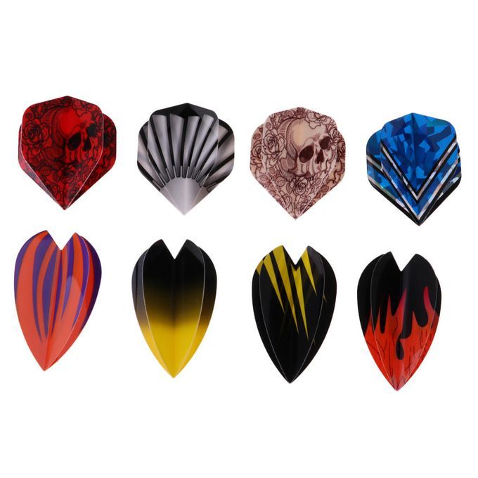 60/54 Standard PET Dart Flights Tails Parts 54pcs  Skull
