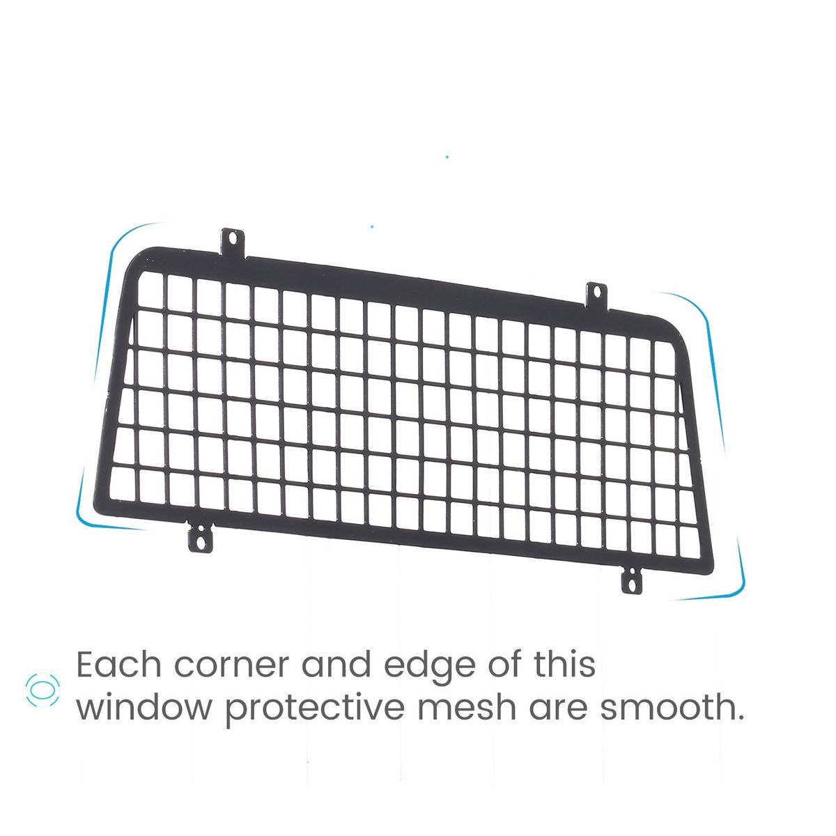 For 1/10 Traxxas TRX4 Crawler Window Protective Net Metal