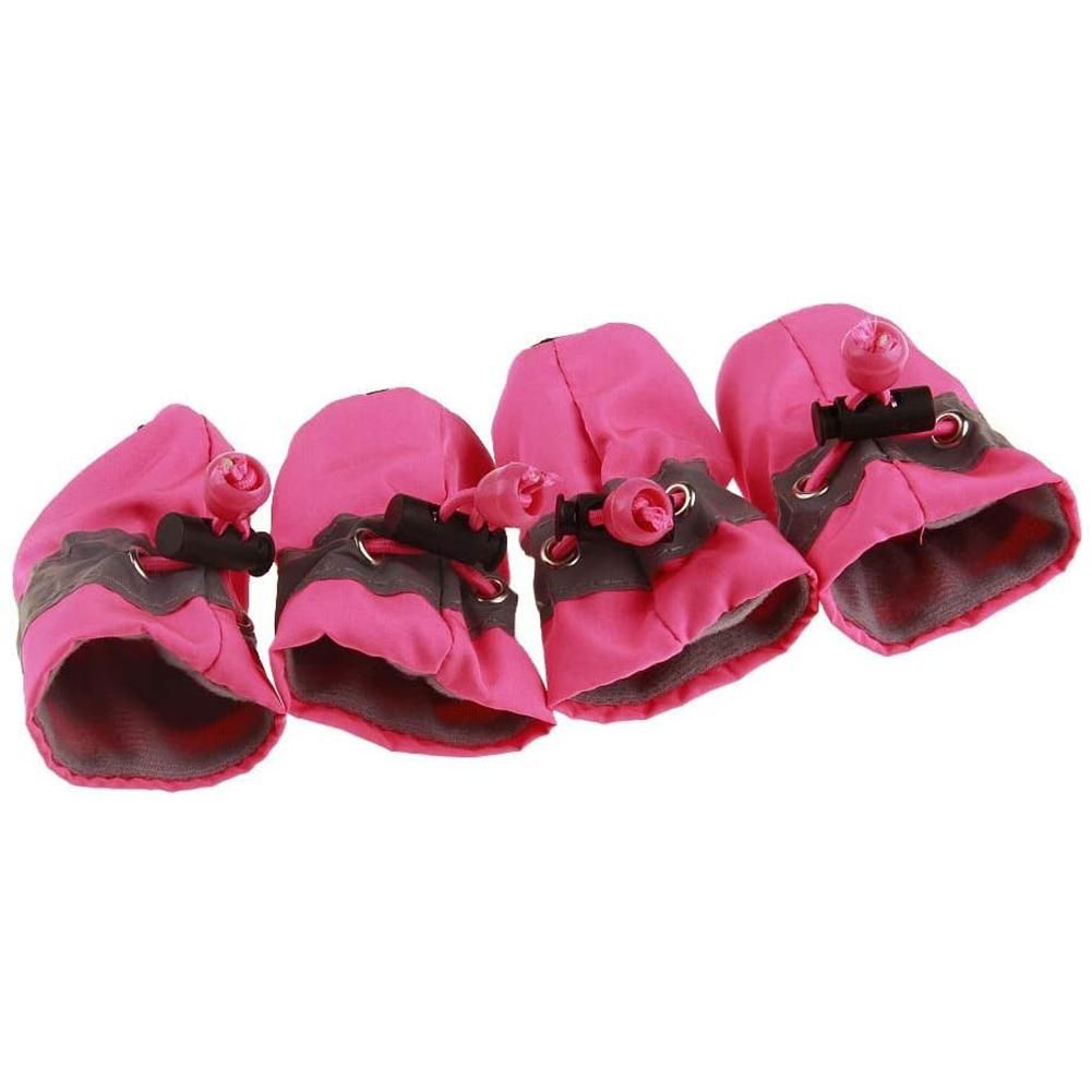 4 Dog Rain Boots, Rain Boots Non-Slip Soft Waterproof