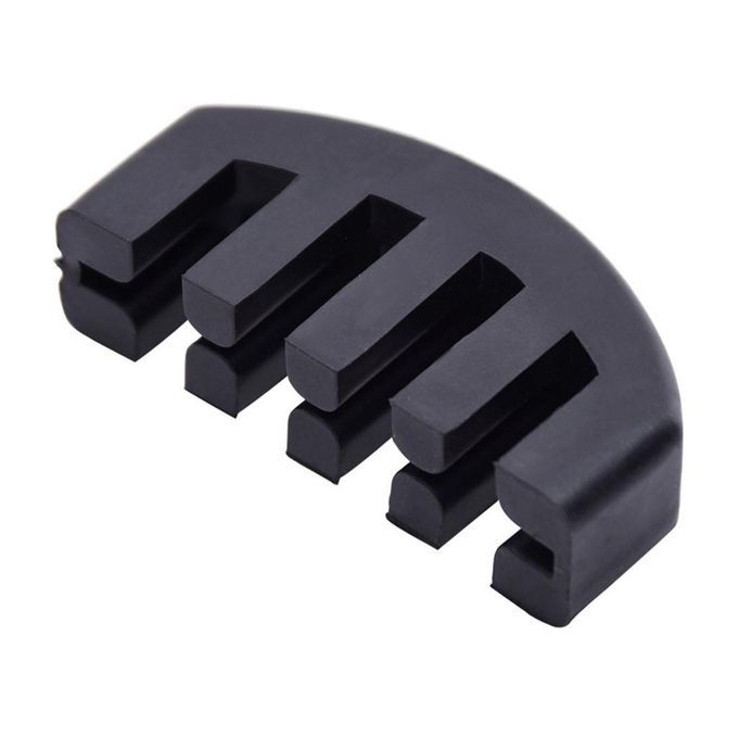Full 3/4 4/4 Size Violin Parts Shoulder Rest Practice Mute 4 Strings 3
