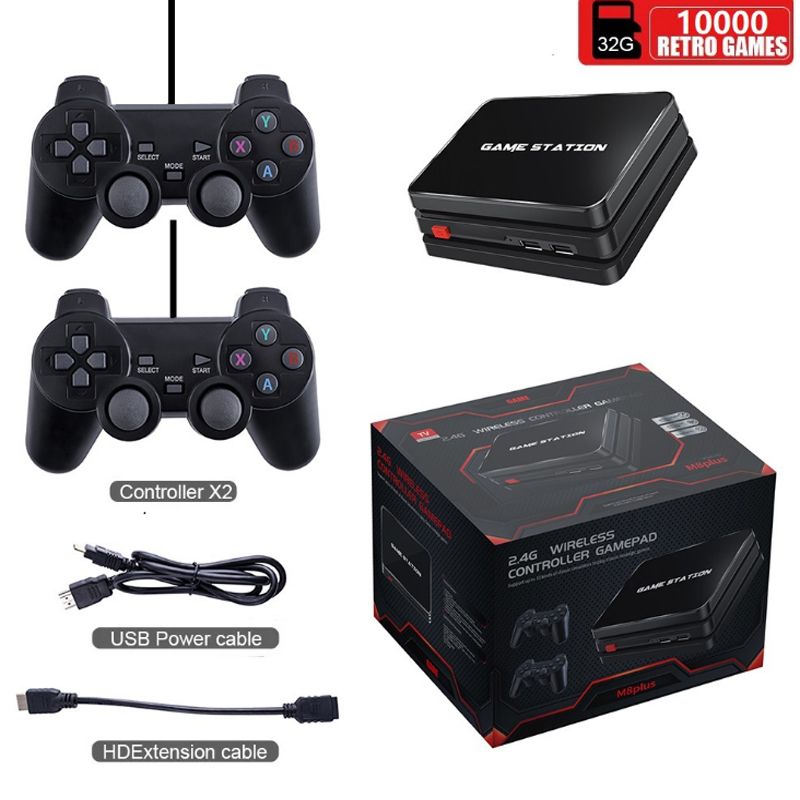 Plus Quad Core TV Video Game Consoles 4K HD 10000+ Games PS