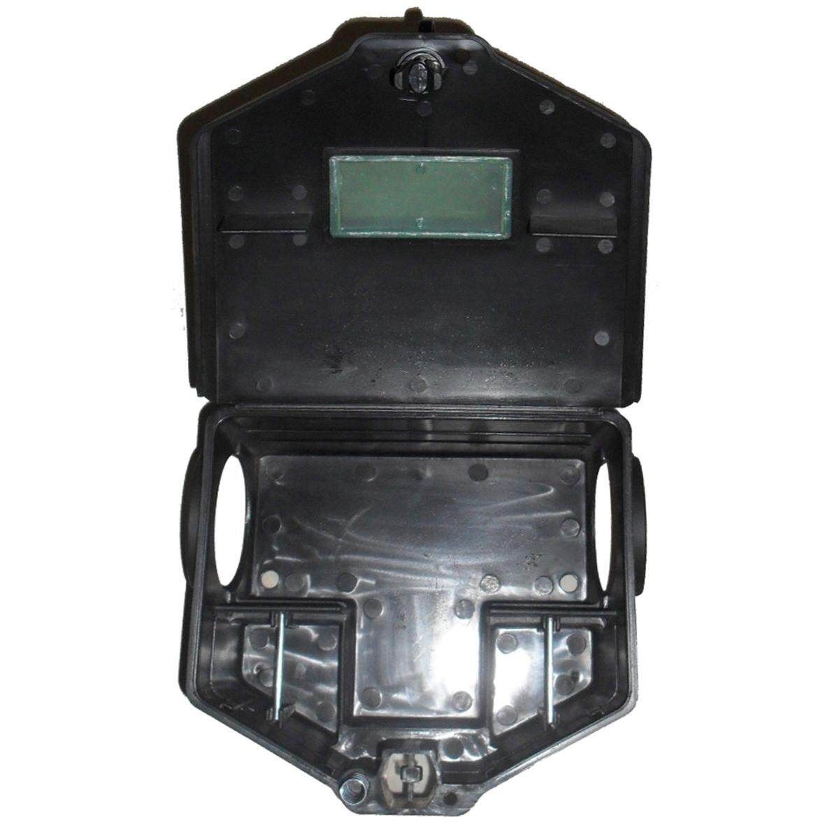 2PCS Professional Rodent Bait Block Station Box Case Trap & Key For Rat Mouse