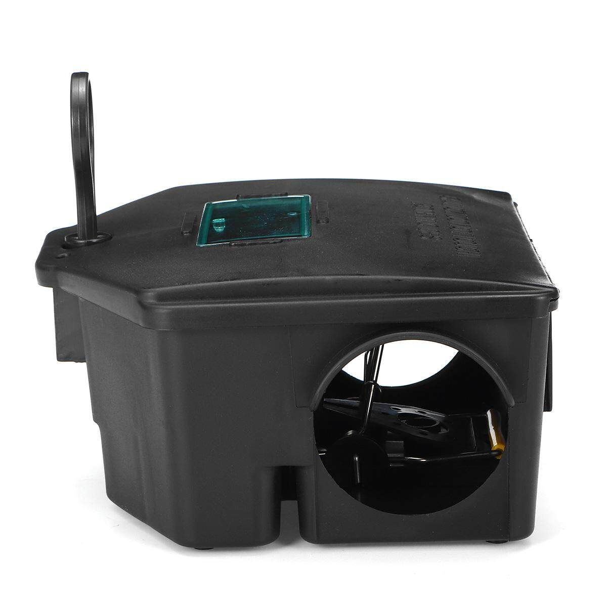 2PCS Professional Rodent Bait Block Station Box Case Trap & Key For Rat Mouse