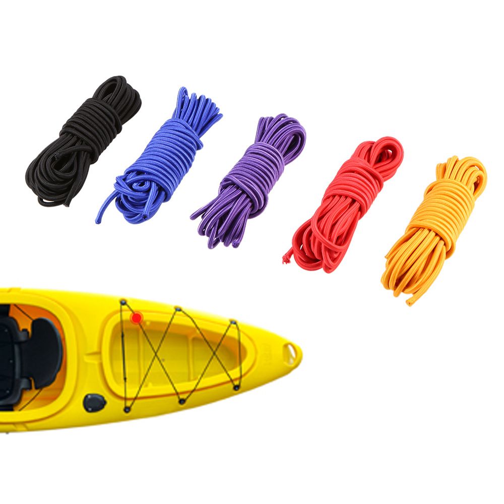 5 Meters 4mm / 5mm Kayak Boat Elastic Bungee Cord Rope