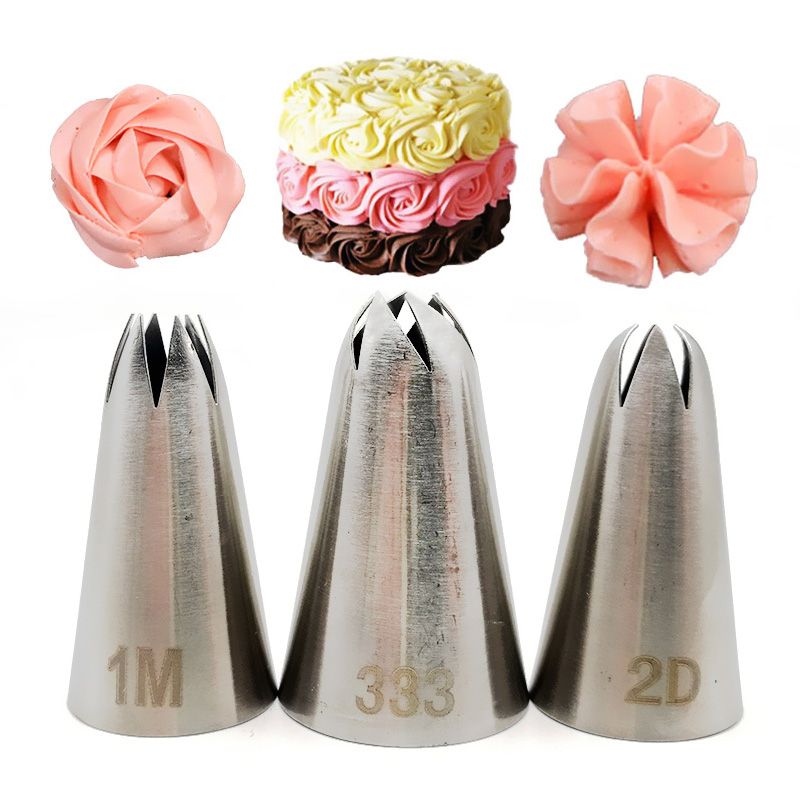Cake Tips Set Decoration Icing Piping Pastry Nozzles