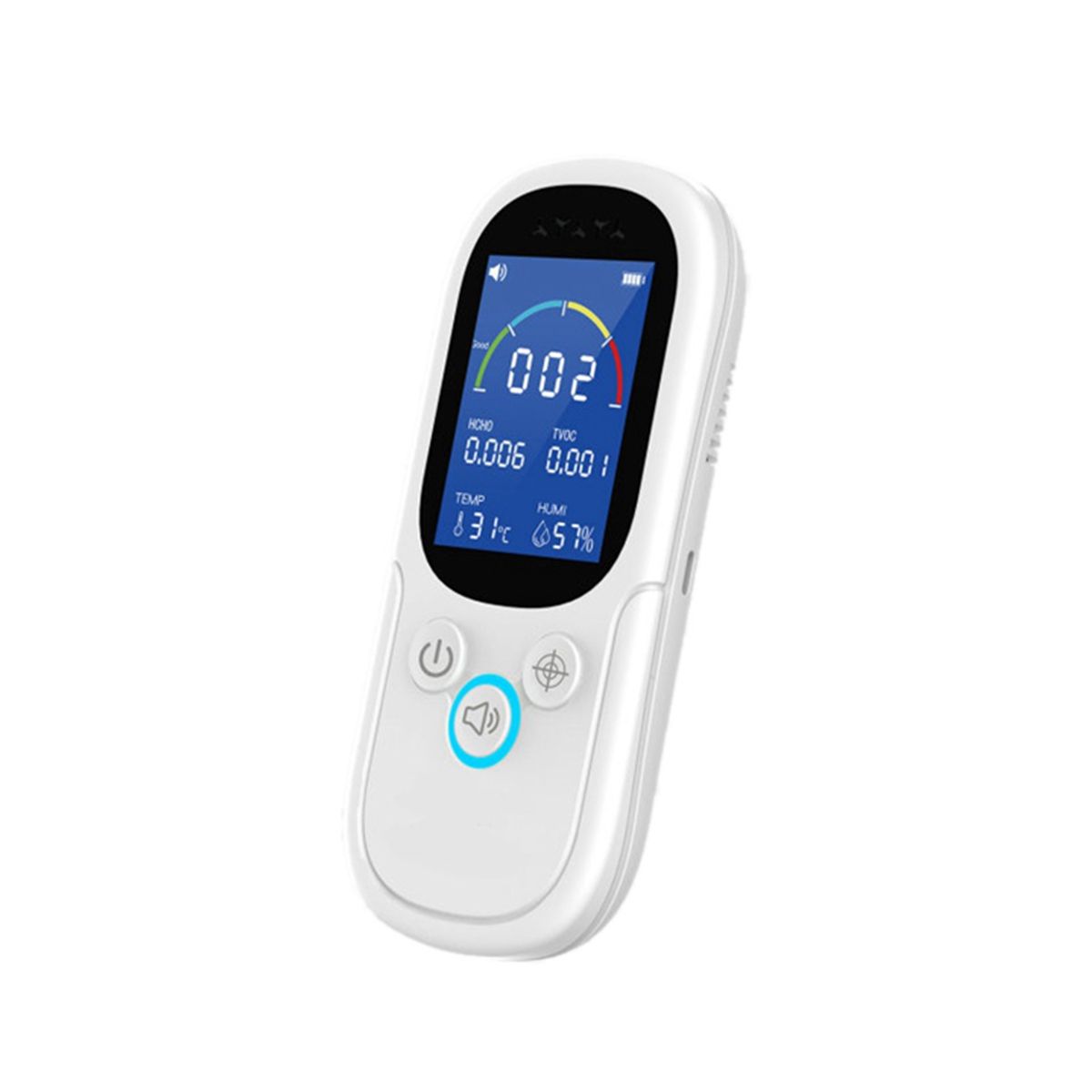 NOYAFA JMS12 Air Quality Monitor Formaldehyde TVOC Meter Portable Sensor Tester Temperature Humidity Detector