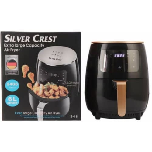 Silvercrest Digital Air Fryer - 6L - 2400W