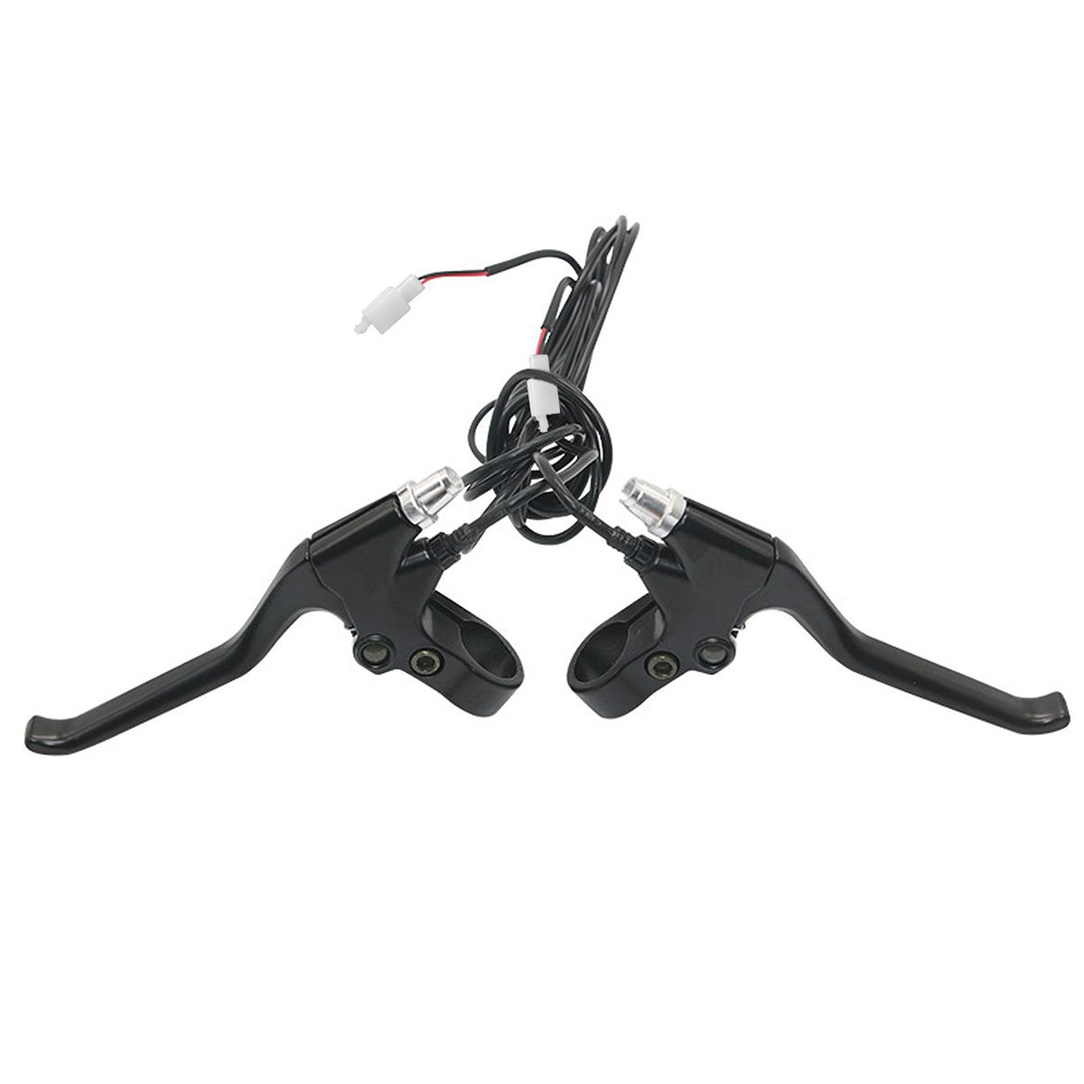 1 Pair Electric Bike Brake Lever E-bike Right Left Lever Replacement Parts