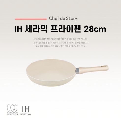 Chef's Table Induction Nonstick Coating Frying Pan