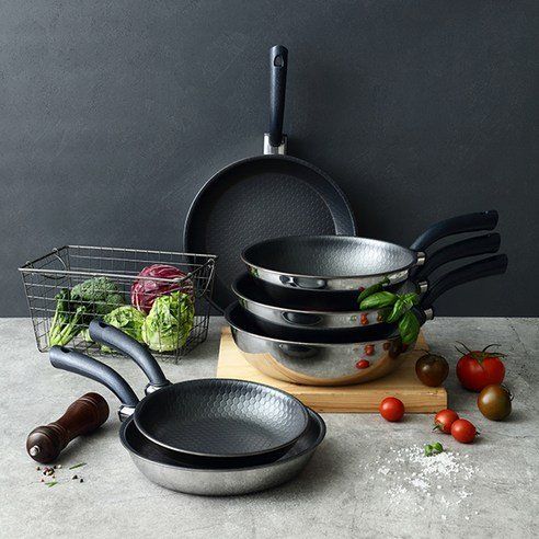 Altenbach Hexa Barrel 5-layer Stainless Steel Frying Pan