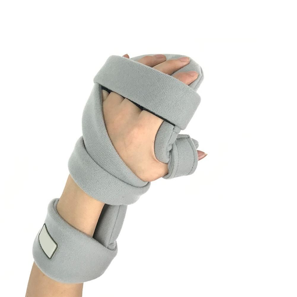 Hand Wrist Fracture Fixed Finger Corrector Splint Old People Stroke Hemiplegic Rehabilitation Training For Sprain Arthritis-Left Hand