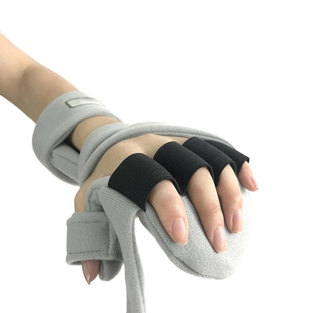 Hand Wrist Fracture Fixed Finger Corrector Splint Old People Stroke Hemiplegic Rehabilitation Training For Sprain Arthritis-Left Hand