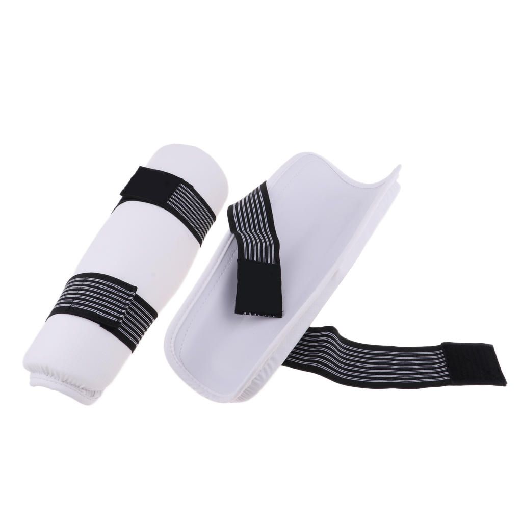 MMA Sanda Martial Arts Leg Pads Women Men Karate Shin