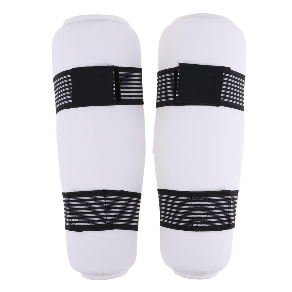 MMA Sanda Martial Arts Leg Pads Women Men Karate Shin