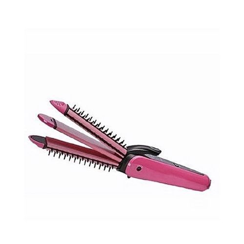3 In 1 Nova Hair Straightener, Hot Comb And Curler