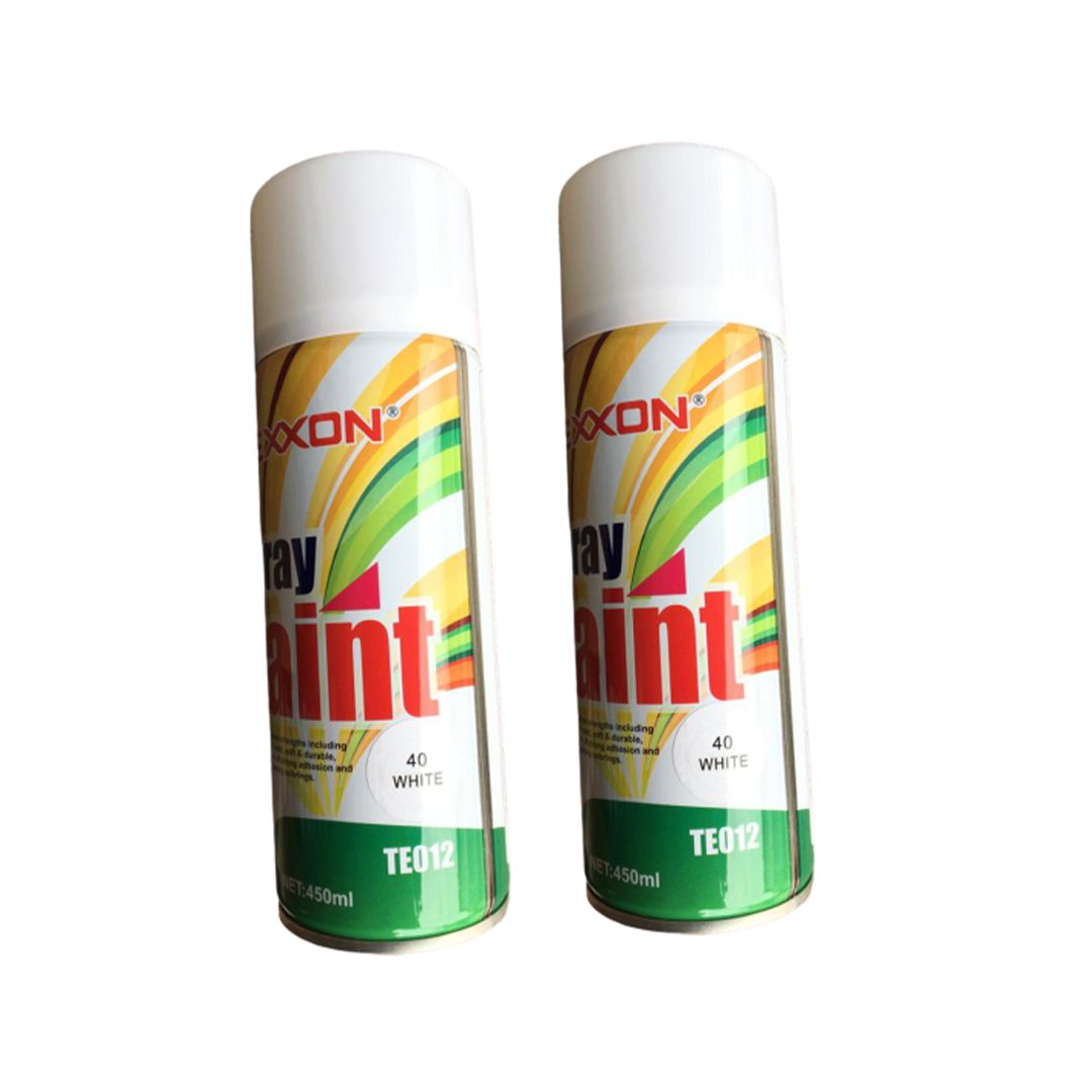 TEXXON Spray Paint(white 2pc)