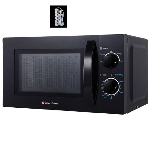 Mwo 2018 20 Litre Microwave Oven - Black + Free Extension