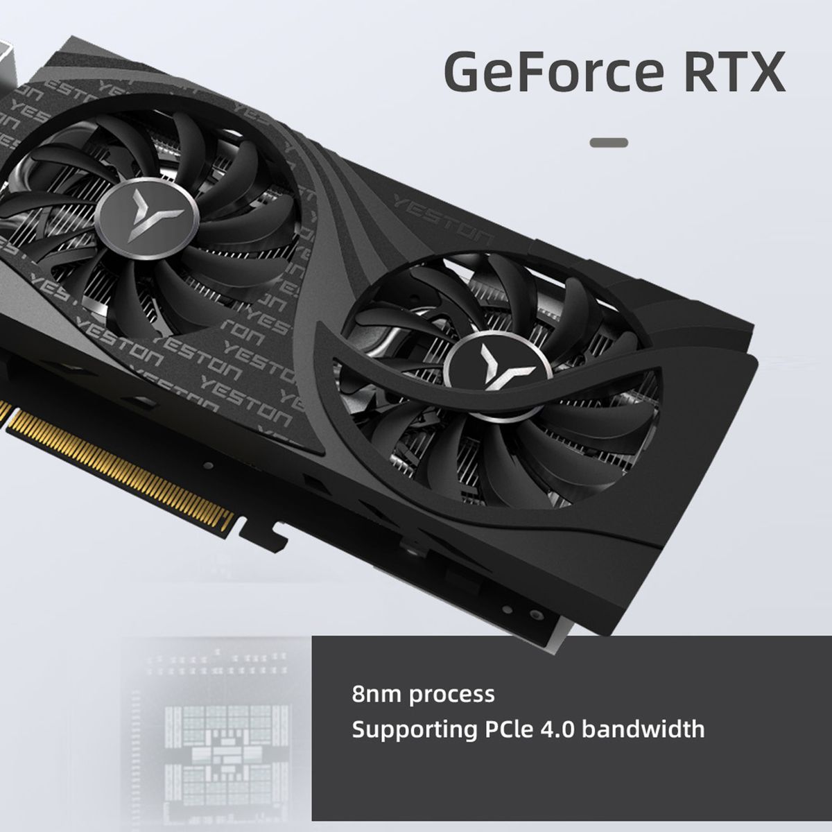 RTX3060-8G D6 GA Graphics Card 8G/128bit/GDDR6